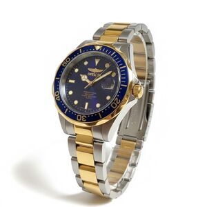 Invicta Pro Diver Two-Tone Men’s Watch – Blue Dial (Needs New Battery)